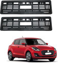 SHOPONE Trading Full open no plate frame for Swift Car Number Plate