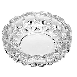 crystal plate for placement of lucky glass turtletortoisekachua in home and office ash tray