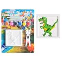Shoppertize DIY Art Plaster Painting Kit for Kids| DIY Activity Kit | Art Kit (Dinosaur)