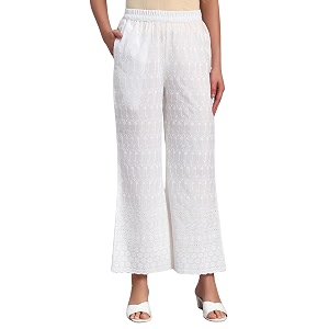 SHOPPING QUEEN Womens Cotton Palazzo