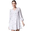 SHOPPING QUEEN Women39s Crepe Fit amp Flare