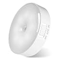 Motion Sensor Light For Home W/ Usb Charging(White Pckof 1) Wireless Self Adhesive Night Light Motion Activated Light Rechargeable Light For Wardrobe-Plastic,Battery Powered,Led