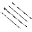 Stainless Steel Blackhead Pimple Blemish Extractor/Remover Tool - Set of 4