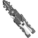 SHOPPOFOBIX 5 in1 Multi-function Plier Tools Made of StainlessSteel with 11 Screwdriver bits Safety Hook,Bottle Opener,Multifunction Pliers (5 in 1 Multi-function Plier) (Large)