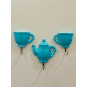 shoppofobix adhesive hooks 132lbmax heavy duty self adhesive hooks transparent waterproof and oilproof wall hooks for kitchen bathroom shower door outdoor cup 1