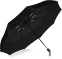 SHOPPOFOBIX Umbrella, Manual Open and Close Windproof Umberalla Large for Man,Women, Kids Umbrella (Black)