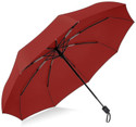SHOPPOFOBIX Umbrella, Manual Open and Close Windproof Umberalla Large for Man,Women, Kids Umbrella (Red)