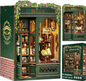 ShoppoStreet DIY Book Nook Kit Miniature House with LED & Dust Cover