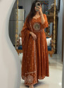 SHOPPRESTO Embroidered Anarkali Kurta Bottom Dupatta