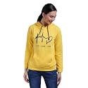 Women39s Printed Sweatshirt with Hoodie- Abstract Print-Stylish