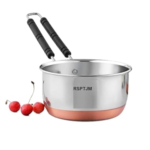 sauce pan tea maker milk coffee pan bhgoni stainless steel copper bottom sauce pan flat base sauce pan tea pan milk pan tapeli patila sauce pot 500 ml sauce pan