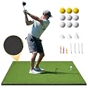 Shopsource Thicked 5x4ft Golf Hitting Mat Artificial Turf Practice Mat