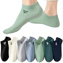 Shopstyle Ankle Length Socks For Men And Women Free Size Pack of 7 | Made With Cotton Breathable, Anti Odour & Moisture Absorbent Cotton Unisex Cute Design (Multi Color)
