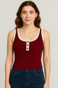 shoptowear Party Solid Women Maroon Top