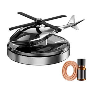 shopvexa Diffuser Solar Powered Helicopter Car Air