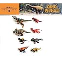 SHORO Cartoon Animal Dinosaur Figures Set for Kids,Dinosaur Animal Play Set,Dinosaur Toy Figure Set of 8ps