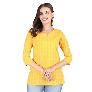 Short Kurta for Women - Pure Cotton