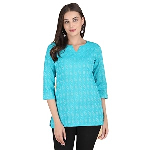 Short Kurta for Women - Pure Cotton