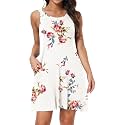 Short/Long Sleeve Women's Cold Shoulder Dress with Pockets Casual Swing T-Shirt Dresses