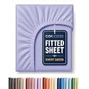 Short Queen RV Fitted Sheet - Single Fitted Sheet Only - Cooling - Lavender