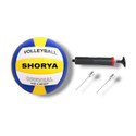 SHORYA SPORTS SHORYA SUPER HAND STITCHED VOLLEYBALL WITH AIR PUMP (PACK OF 1) Volleyball - Size: 4 (Standard, Pack of 1, Multicolor)