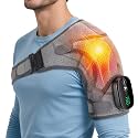 Shoulder Heating Pad with Massage , Shoulder Massager for Pain Relief