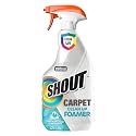 Shout Carpet Fresh Stain Foamer, Fast-Acting Rug & Carpet Cleaner Solution, Color-Safe Spot & Stain Remover Cleans Tough Stains from Wine, Coffee, Pasta Sauce & More, 22oz