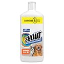 SHOUT Pet Stain Remover, Color-Safe Rug, Upholstery &amp;Carpet Cleaner Solution for Dog&amp;Cat Urine,Feces,Vomit &amp;Mud, Fights Odors&amp;Remarking,Fast-Acting Cleans in 5 Minutes or Less,24.3 Fl Oz (Pack of 6)