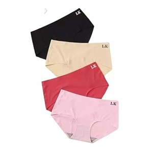 No-Show Womens PantiesWomens Multicolor Seamless Hipster Ice