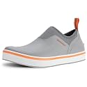 Showave Men's Deck Shoes Waterproof Short Rain Boots Breathable Sports Sailing Booties Non-Slip Rubber Boots Low Cut Design for Outdoor Fishing Gardening Walking