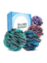 Shower Bouquet Loofah (Pack of 4, Multicolor)
