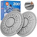 Shower Drain Hair Catcher 5.5" Silicone Drain Cover for Flat Floor Drains