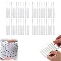 Shower Head Cleaning Brush, Multifunctional Shower Cleaning Tools Showerhead Cleaning Brushes Picks Anti-Clogging Nozzle with Storage Boxes for Household Bathroom Nozzle，40 Pcs