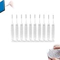 Shower Head Cleaning Brush for Small Holes, 2026 New Anti-Clogging Nozzle Brush for Shower Head,Phone Hole Pore Gap, Household Bathroom Accessory, Multifunctional Crevice Tiny Cleaning Brushes (Mix10)