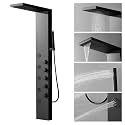 Shower Panel Tower System with Rainfall Shower Head