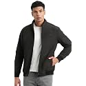 SHOWOFFFF Men Solid Bomber Jacket Mock