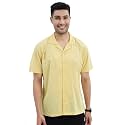 SHOWOFFFF Men Solid Casual Shirt Cuban