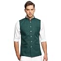 SHOWOFFFF Men Solid Ethnic Nehru Jacket 