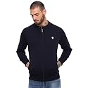 SHOWOFFFF Men Solid Front-Open Sweatshirt Mandarin