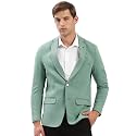 SHOWOFFFF Men Solid Single Breasted Casual Blazer