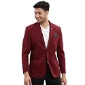 SHOWOFFFF Men Solid Single Breasted Casual Blazer