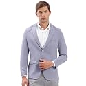 SHOWOFFFF Men Solid Single Breasted Casual Blazer