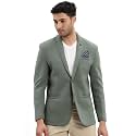 SHOWOFFFF Men Solid Single Breasted Casual Blazer