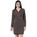 SHOWOFFFF Women Self Design Wrap Party Dress