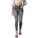 SHOWOFFFF Women Slim Fit Jeans Denim
