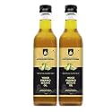 Shree Aanantam Cold Pressed Sesame Gingelly Oil - 500ml | Bottle | Kolhu/Kacchi Ghani/Chekku | Gingelly Oil | Natural | Chemical-Free | Wood Pressed Sesame Oil for Cooking. - 500ml (Pack of 2)