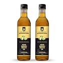 Shree Aanantam Cold Pressed Sesame Gingelly Oil - 1L x 2 | Bottle | Kolhu/Kacchi Ghani/Chekku | Gingelly Oil | Natural | Chemical-Free | Wood Pressed Sesame Oil for Cooking.