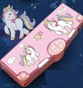 shree giriraj enterprise JOY MAKER pencil box unicorn Art Plastic Pencil Box