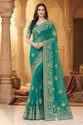 Shree Kishori Embroidered Bollywood Net Saree Light