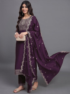 Shree Ramkrishna Fab Women Kurti Pant Dupatta